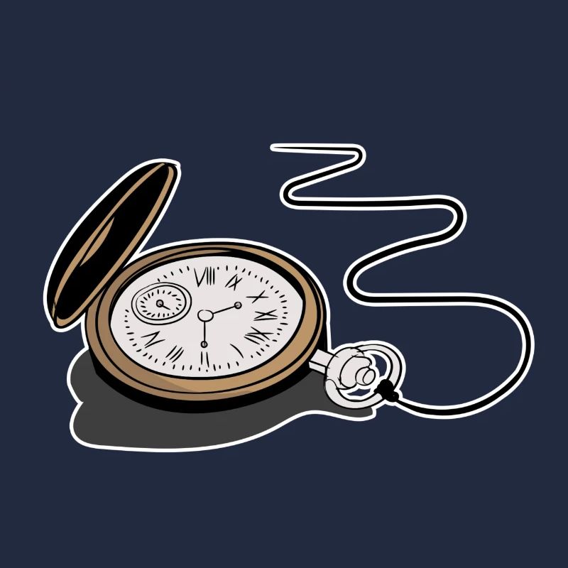 Pocket watch clock time time clockwork tick tock