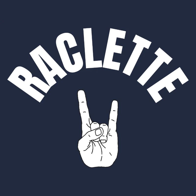 Raclette is cool - Signe de la main