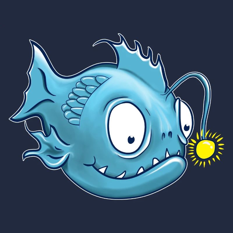 Laternenfisch oder auch Anglerfisch