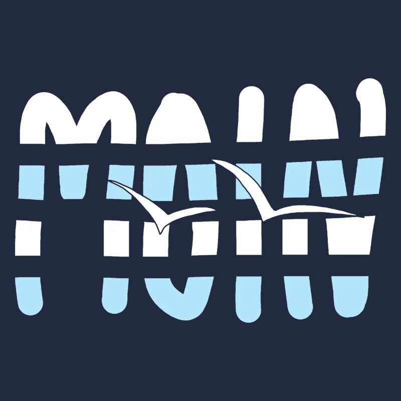 Moin Möwen,Geschenk,lustig,cool,trend,humor,Style,