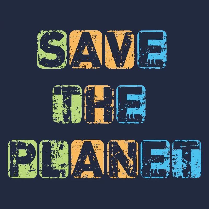 Save the planet Erde Schutz