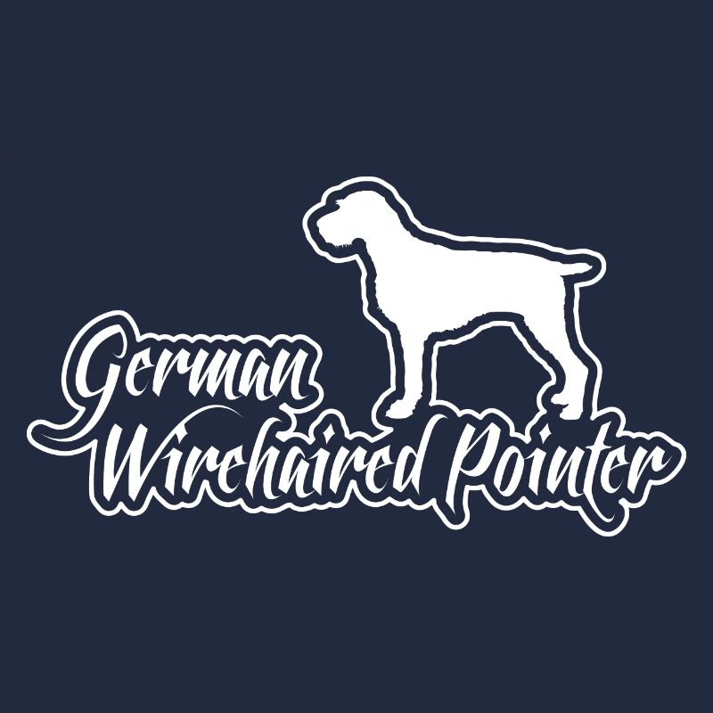 German Wirehaired Pointer Jagdhund Wilsigns Hunde