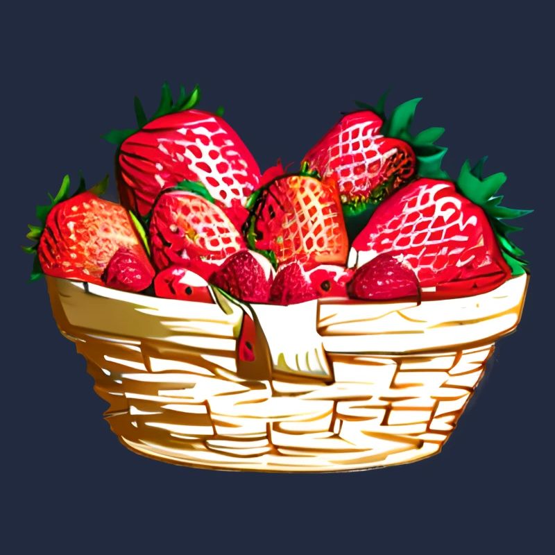 Erdbeeren Erdbeere Erdbeerkorb