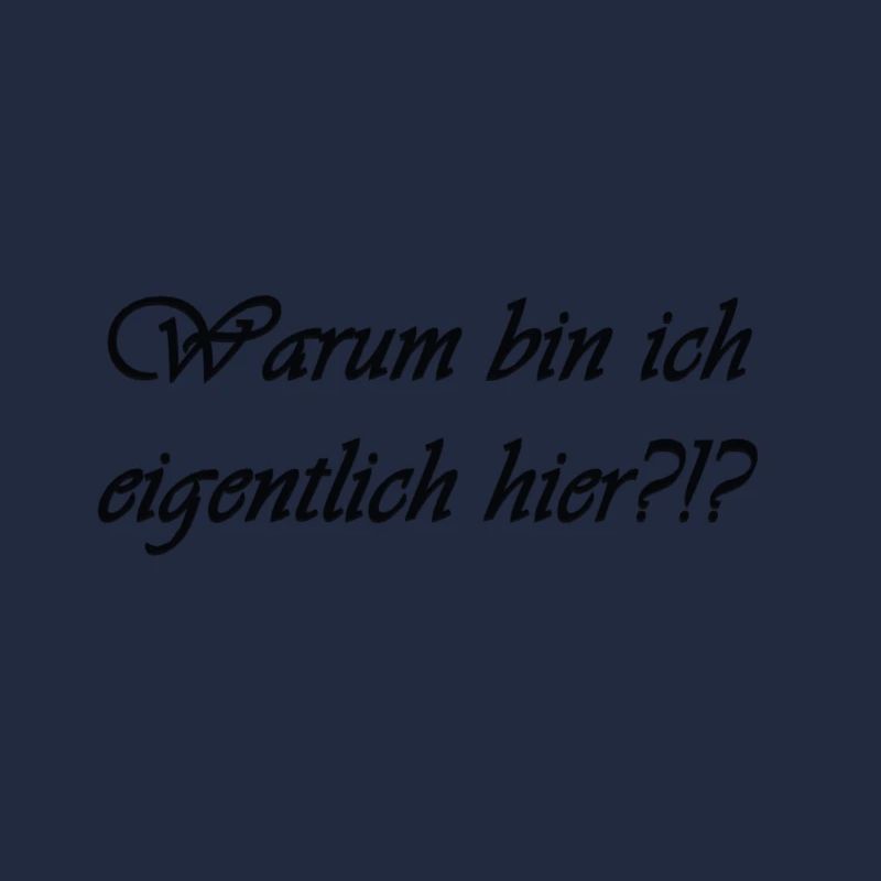 Warum bin ich eigentlich hier