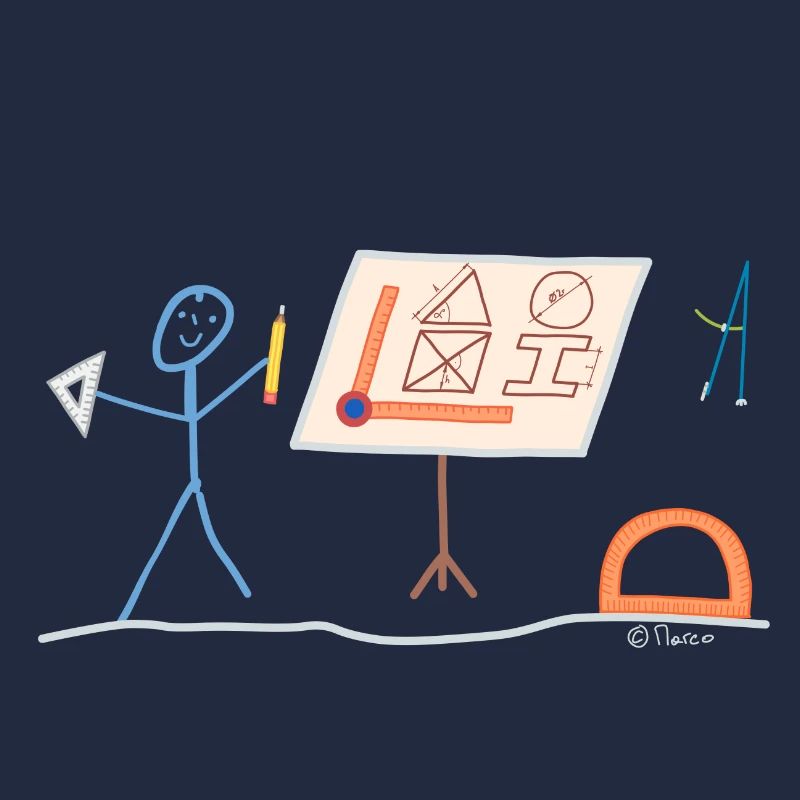 Dessinateur technique Stickman Designer