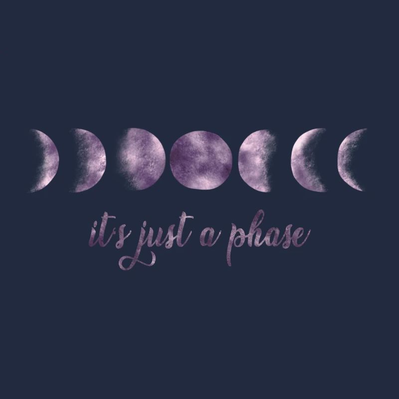 c'est juste une phase, phase de lune, lune, ciel nocturne