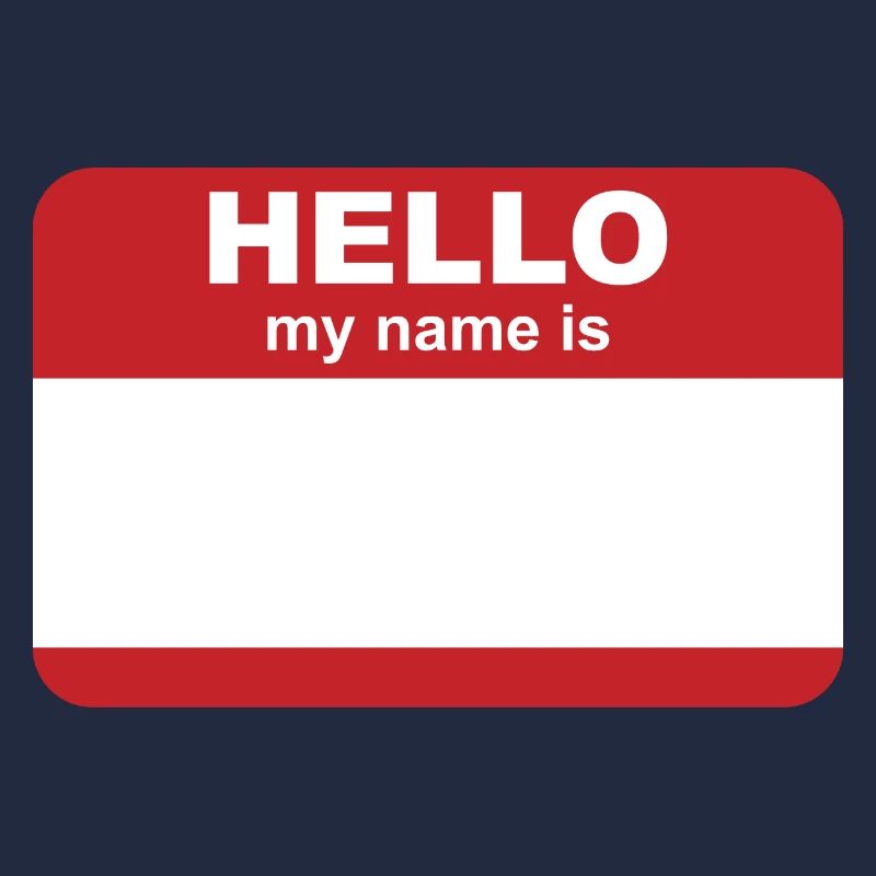 Name Tag Name Personalize Gift