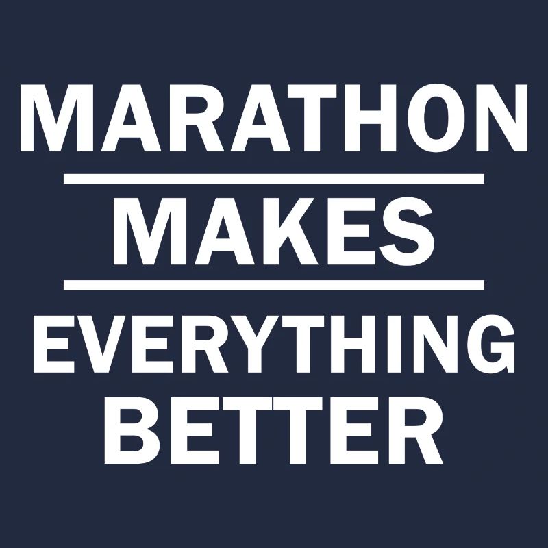 Course de marathon