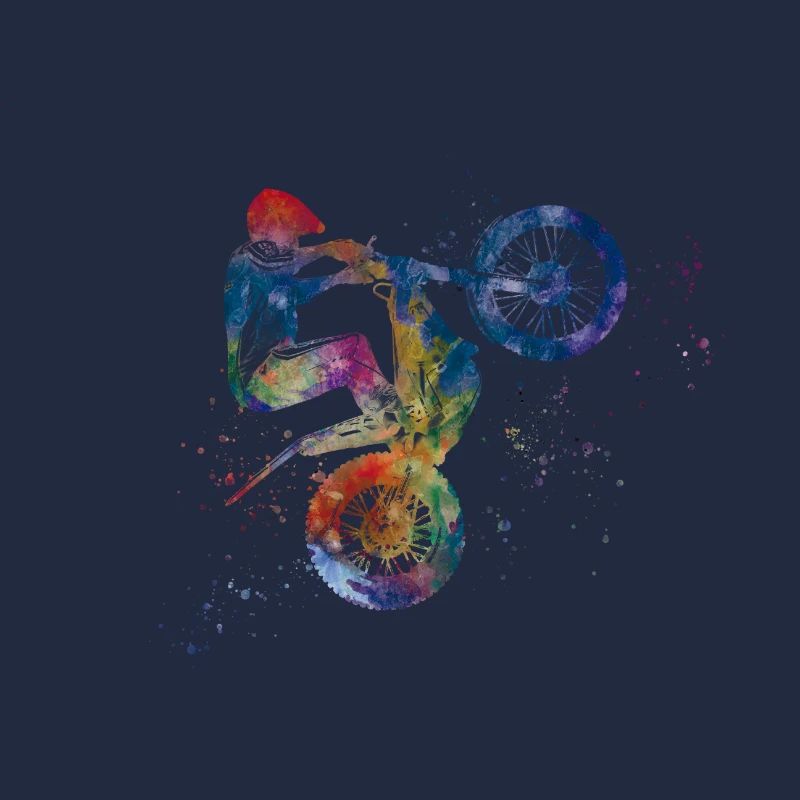 Vélo d’essai aquarelle