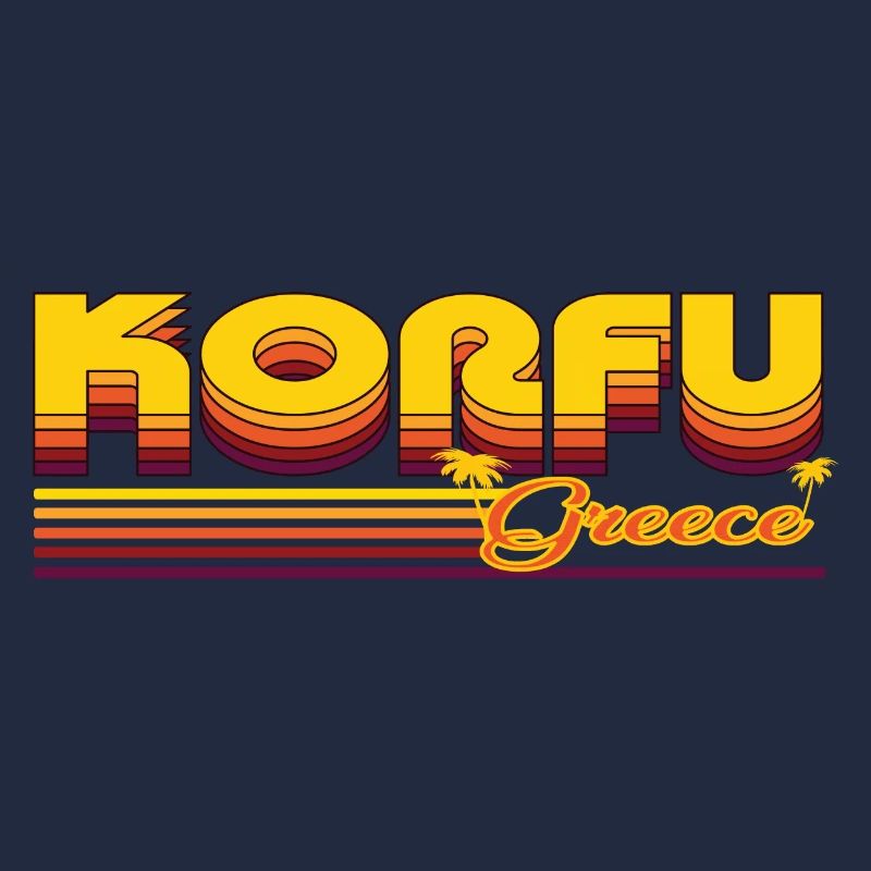 Corfu: Mediterranean retro design