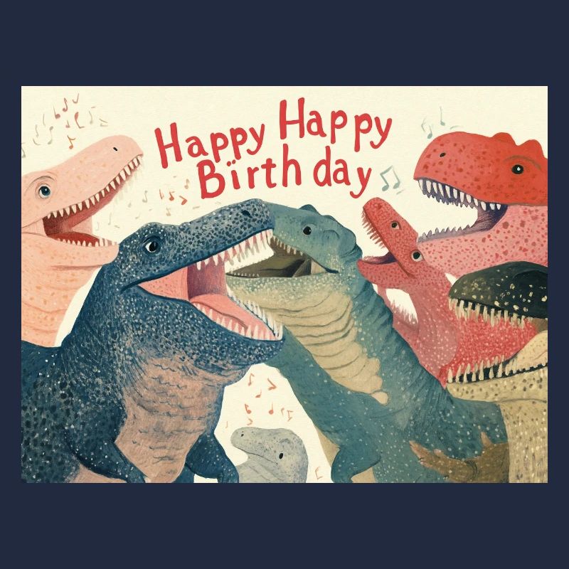 Happy Birthday Dinosaurs