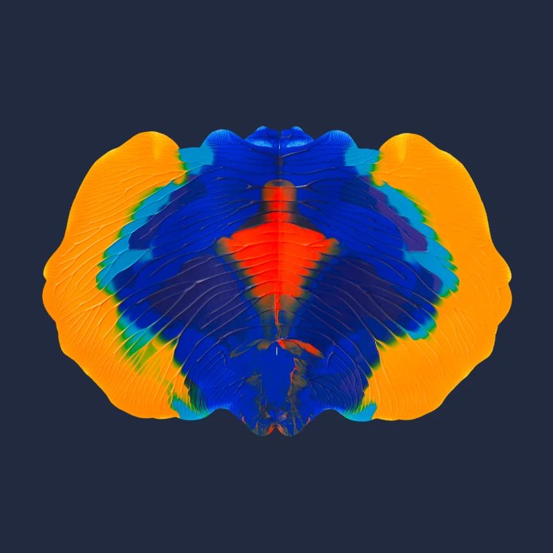 Inkblot Rorschach esprit créativité