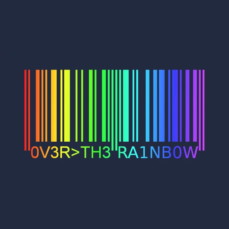 Barcode Regenbogen