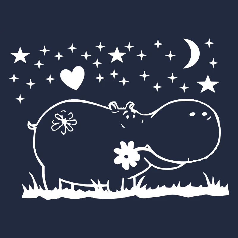 Hippo at night