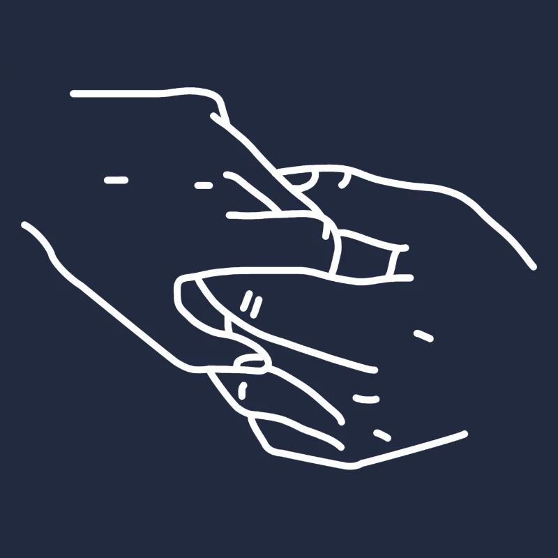 Holding hands