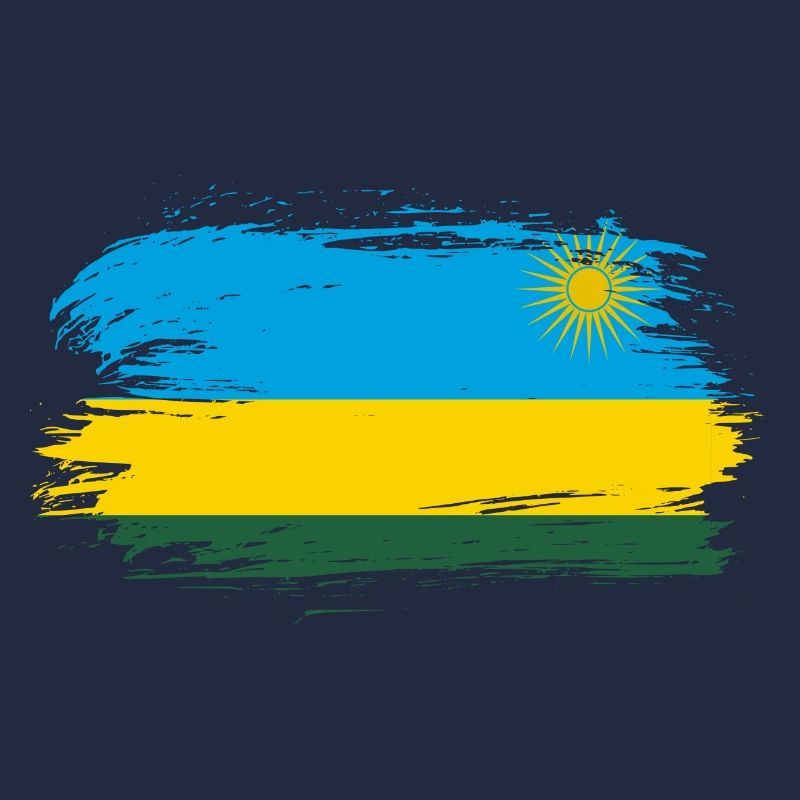 Drapeau du Rwanda drapeau