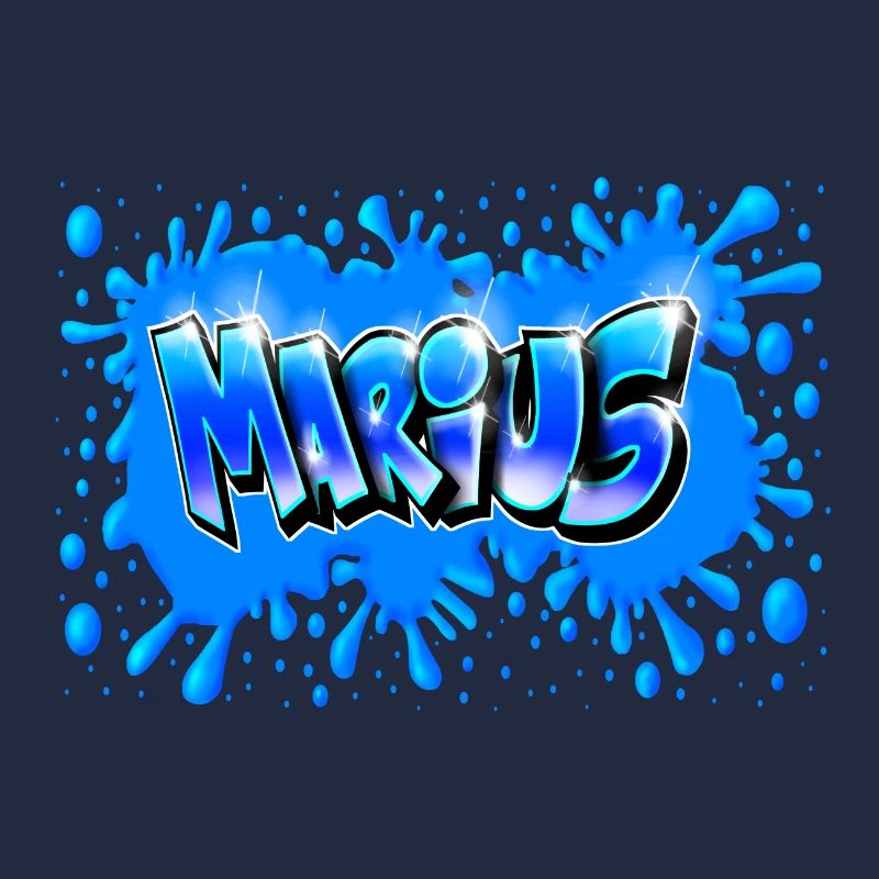 MARIUS GRAFFITI NAME PRINTABLE