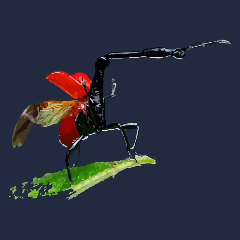 Giraffe weevil Aus Madagaskar