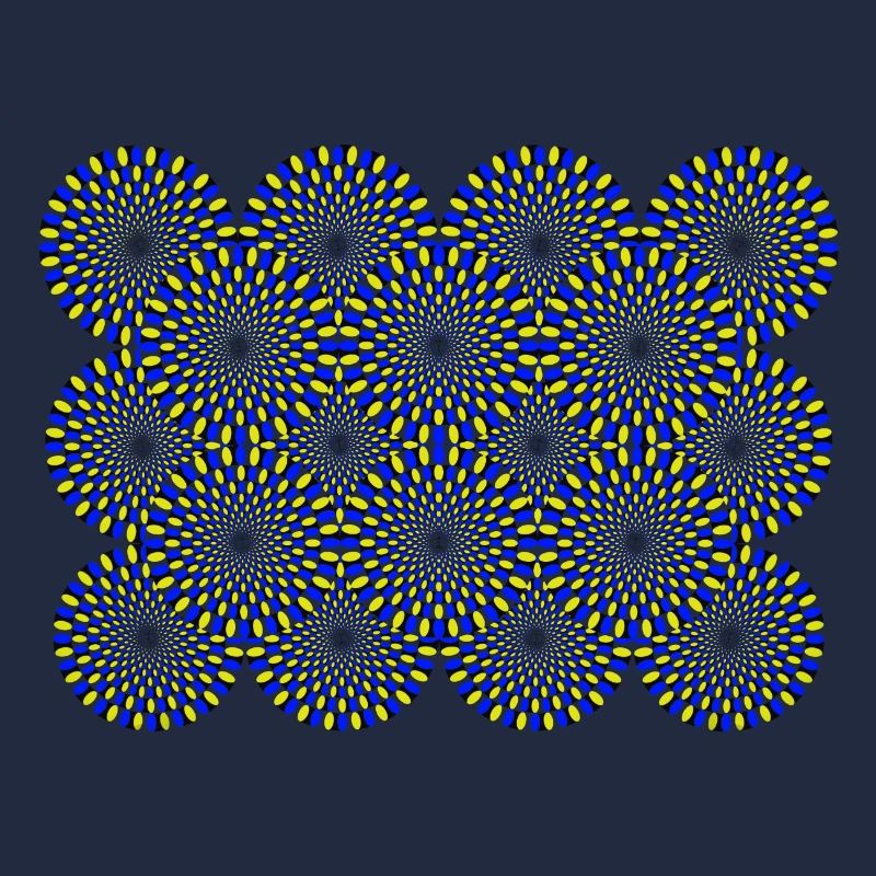 Optische Täuschung Optical illusion Psychedelisch