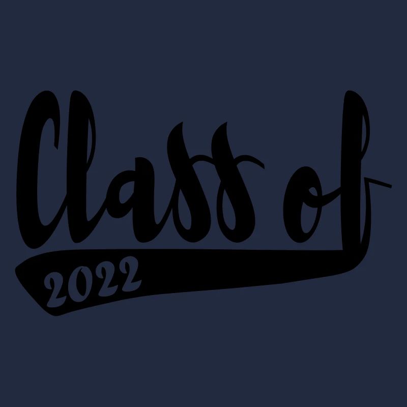 Classe de 2022 design simplement vintage