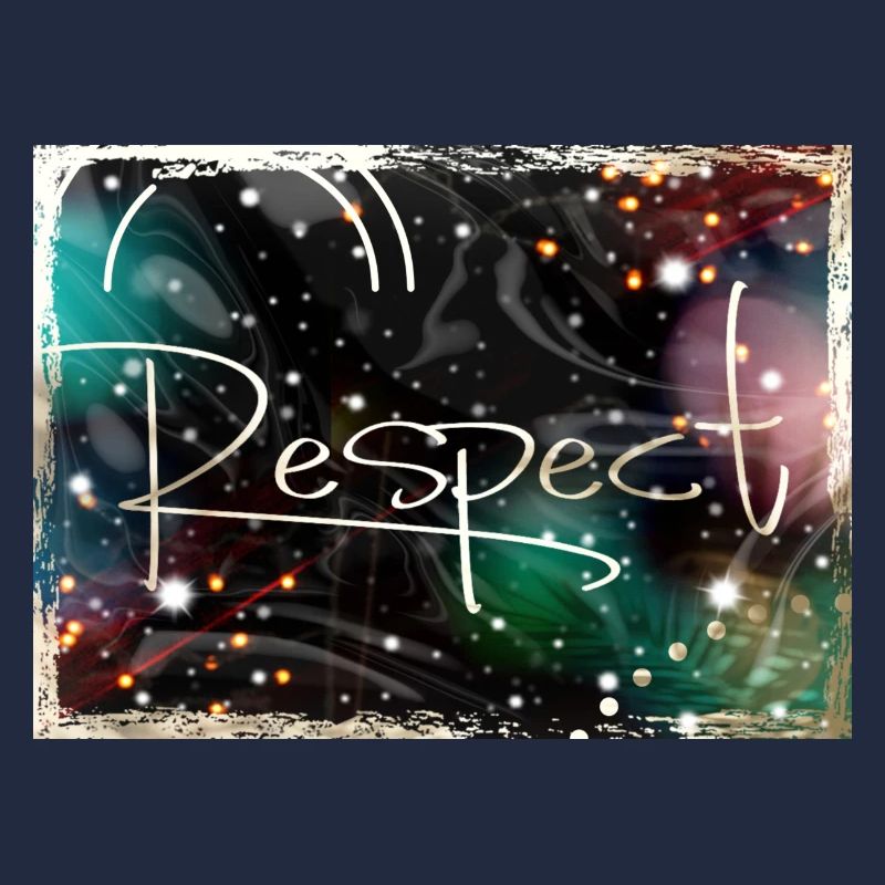 Respect Abstract Schrift