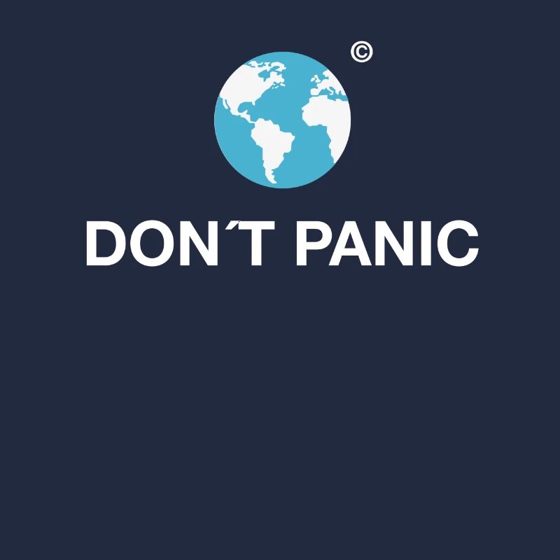dont panic Erde planet Anhalter Galaxis klimawande
