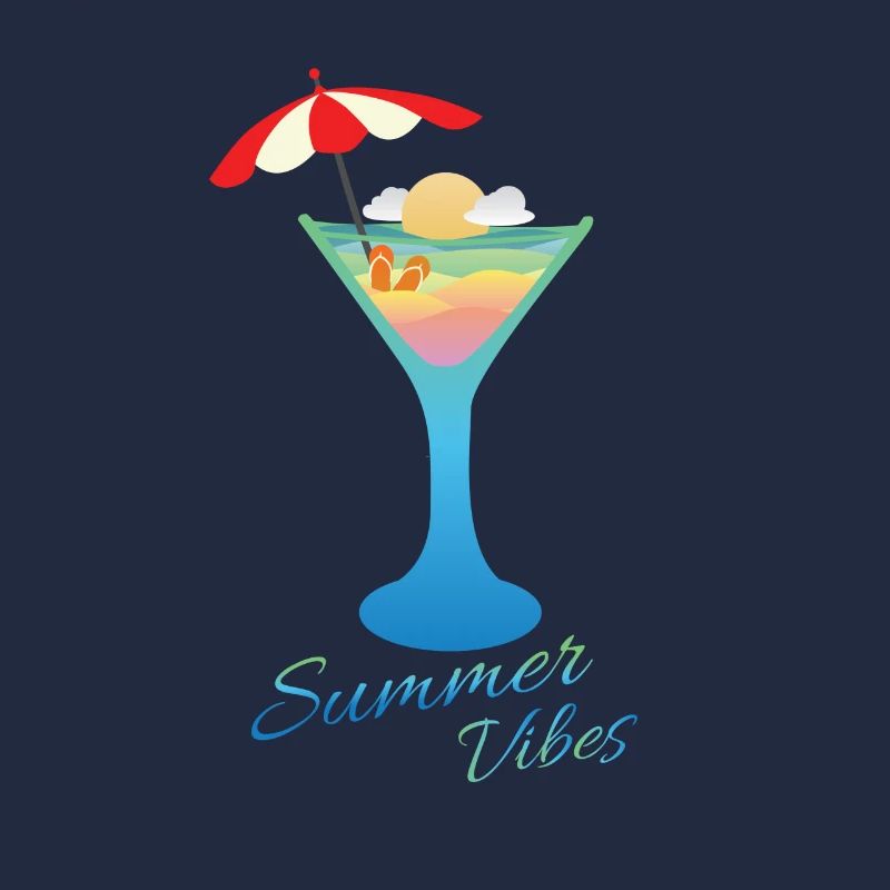 Cadeau de vacances de parapluie de soleil d'été