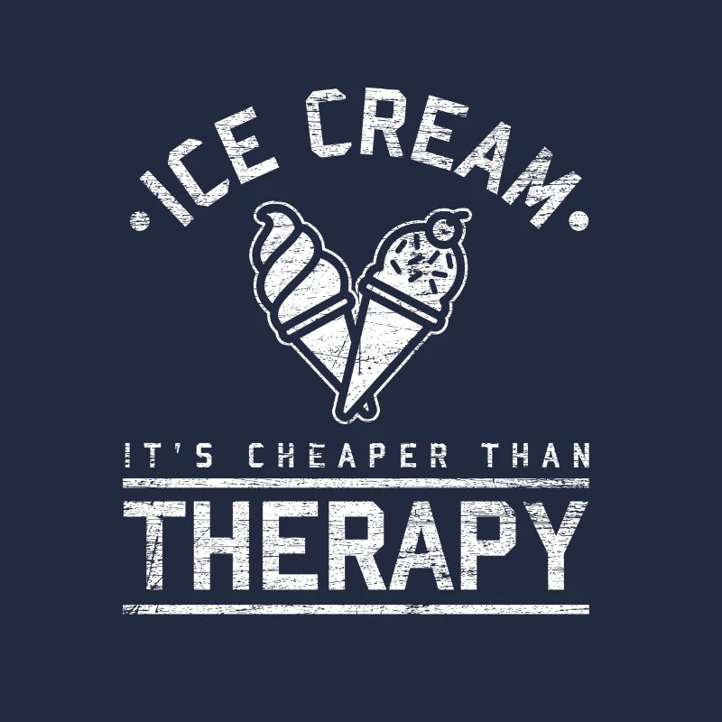 Eiscreme Eis lecker Waffel essen Geschenk