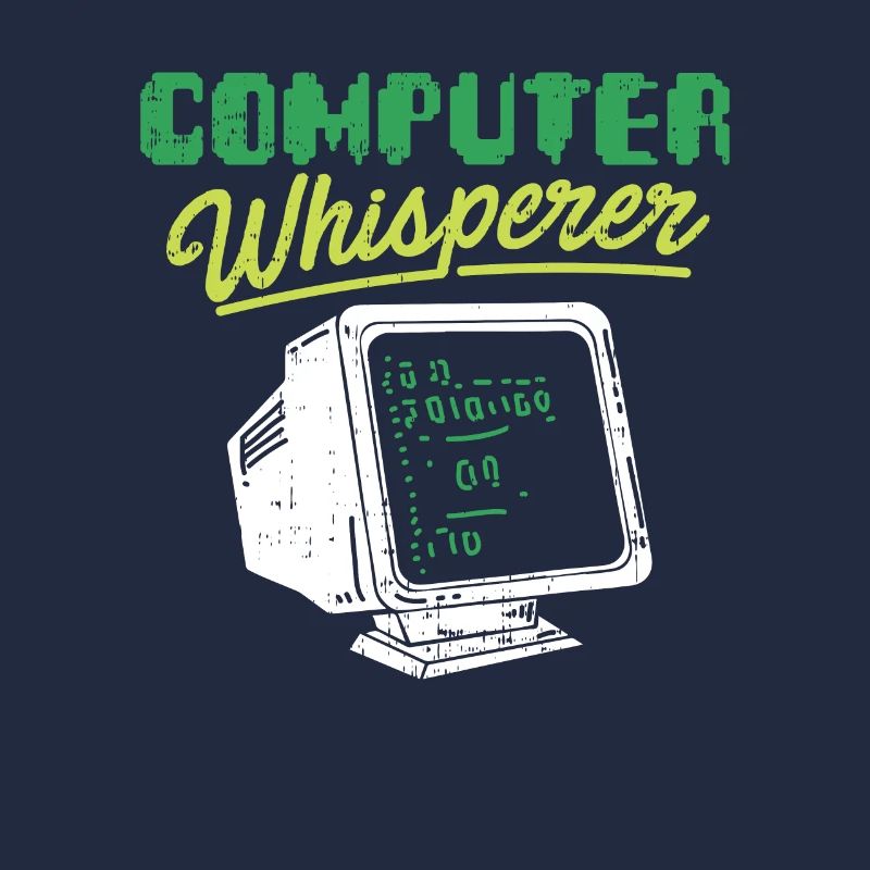 Ordinateur Whisperer Nerd Gamer Programmer Geek