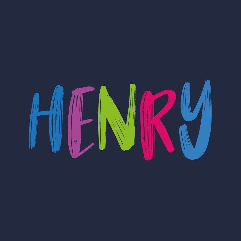 Henry T-Shirt Name Kind Geburtstag Geschenk