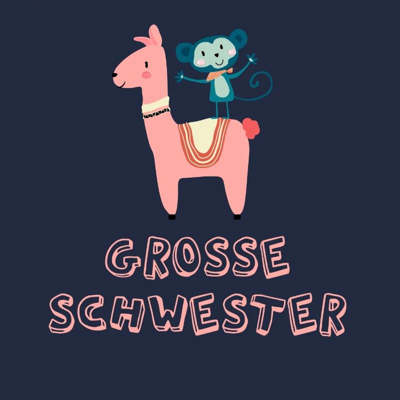 Grosse Schwester Große Schwester T-Shirt