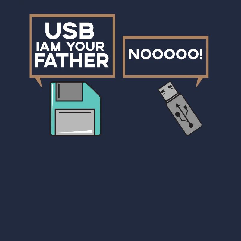 USB I am Your Father Nerd Computer IT Geek