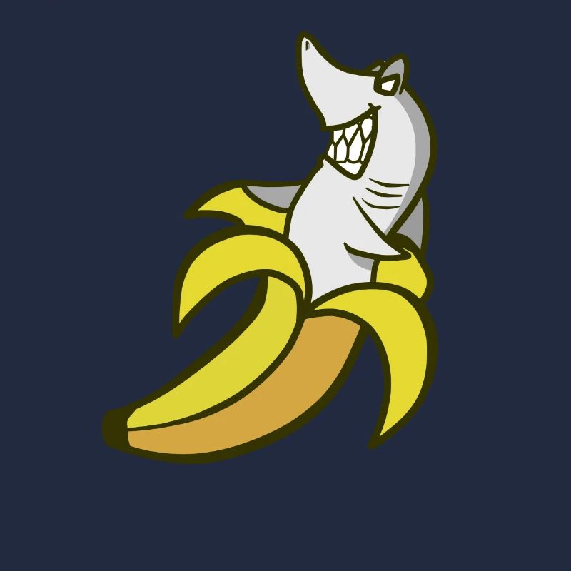 Banana and Shark
