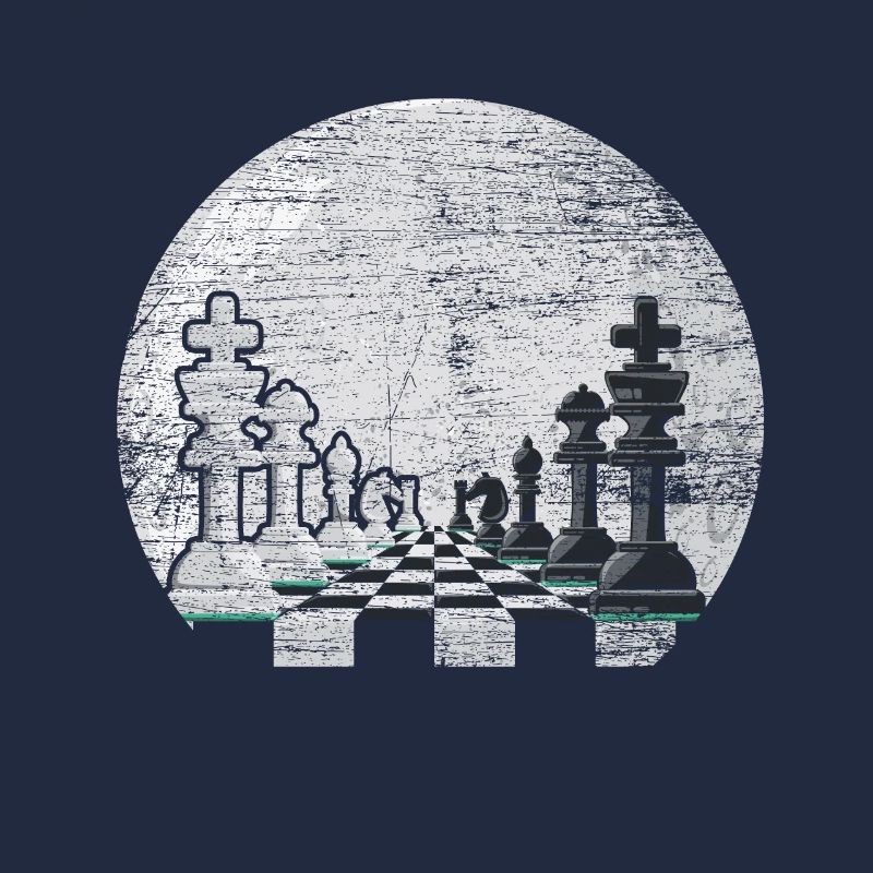 Chess Moon Gift Chessboard Checkmate Tactics