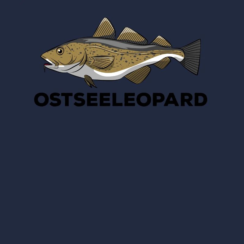 Morue de la morue Baltic léopard cadeau