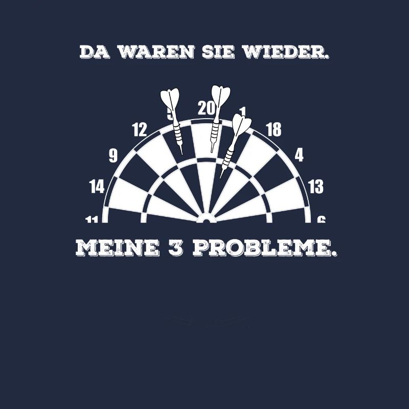 Lustiger Dart Spruch Dartscheibe Darten Geschenk