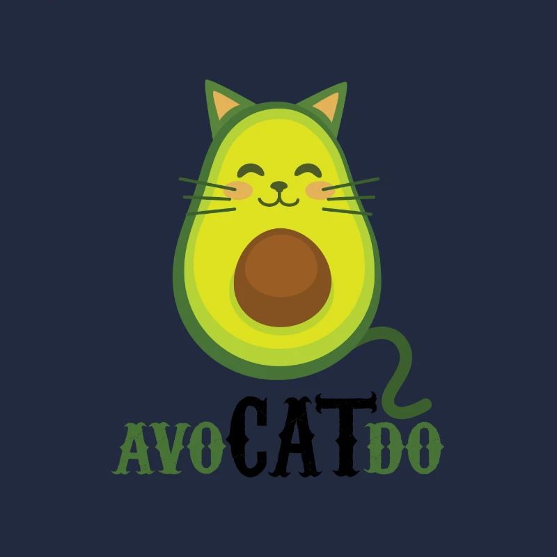 Chat Avocado jeu de mots