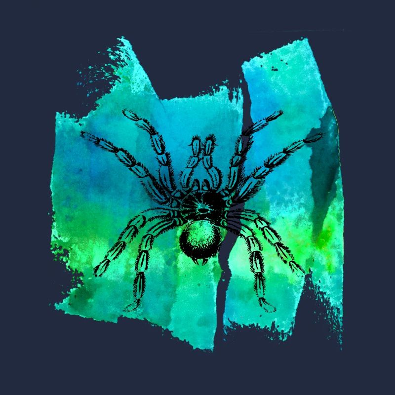 Spinne Black Spider Schwarze Spinne T Shirt