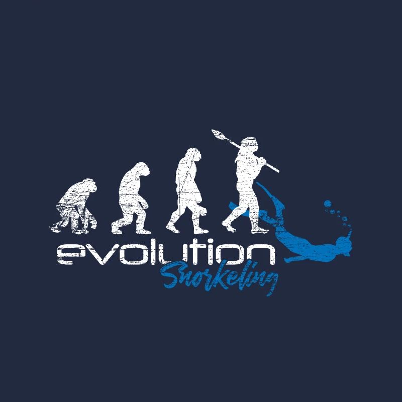 Diving snorkeling evolution coral reef