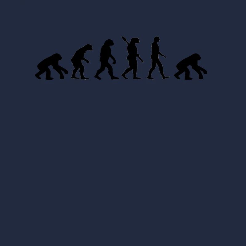 Singe de l'évolution humain drôle monstre de Neandertal