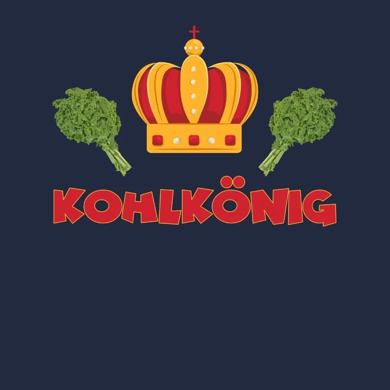 Cabbage king on the cabbage tour with crown as a gift