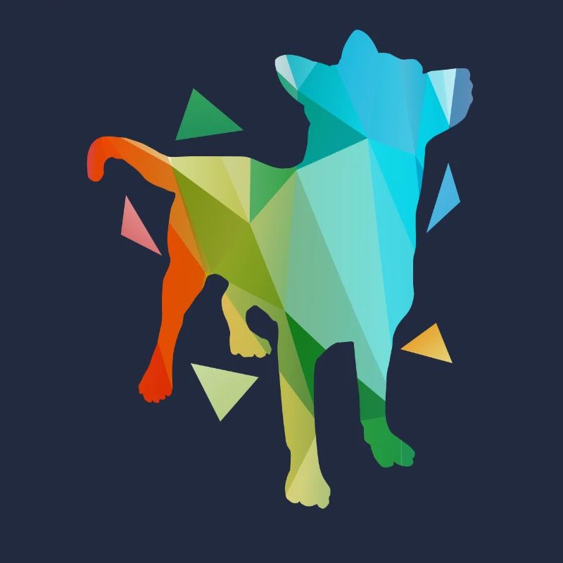 Hund Low Poly Beagle Geschenk Schäferhund Dackel