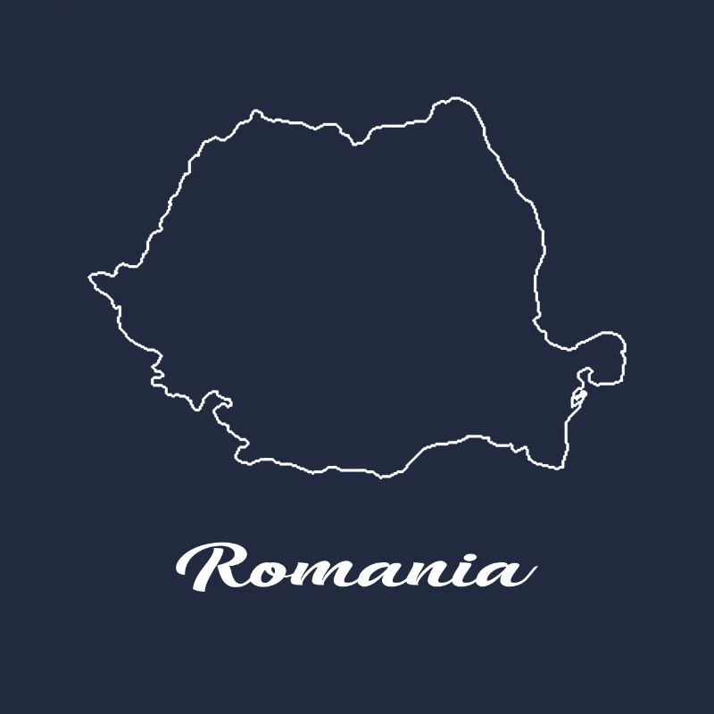 Romania map map