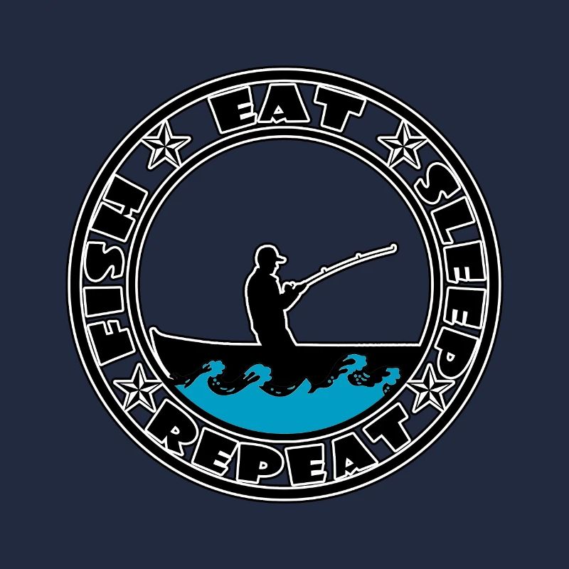 Pêche - Manger dormir poisson répéter