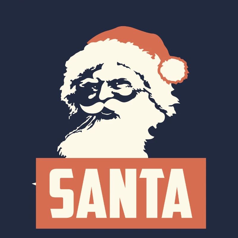 RETRO SANTA CHRISTMAS