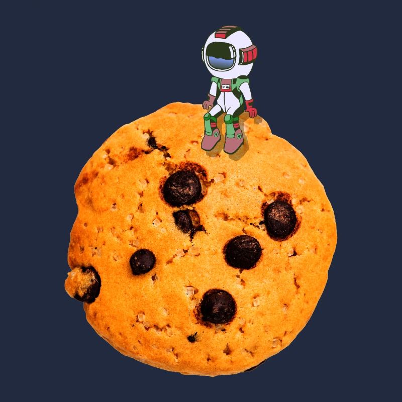 Cookie biscuit astronaut outer space baking cake sweet