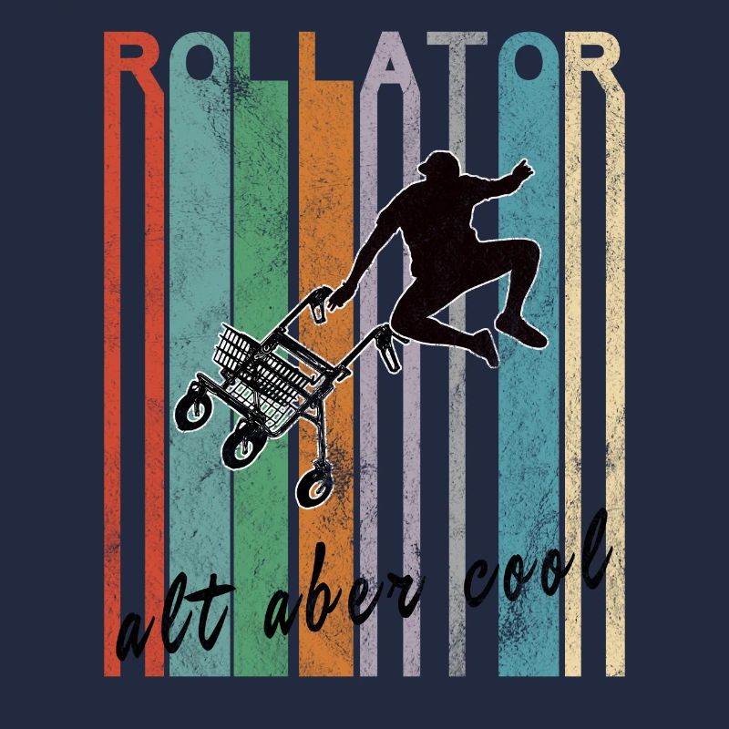 Rollator Vintage Freestyle Alt aber Cool Geschenk