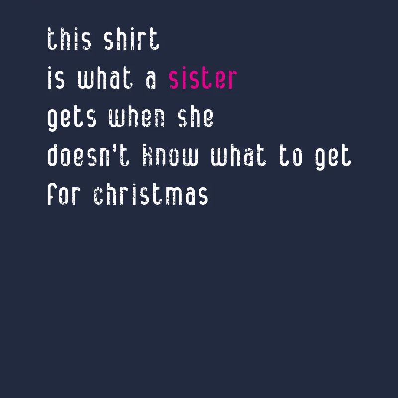 Schwester Weihnachtsgeschenk