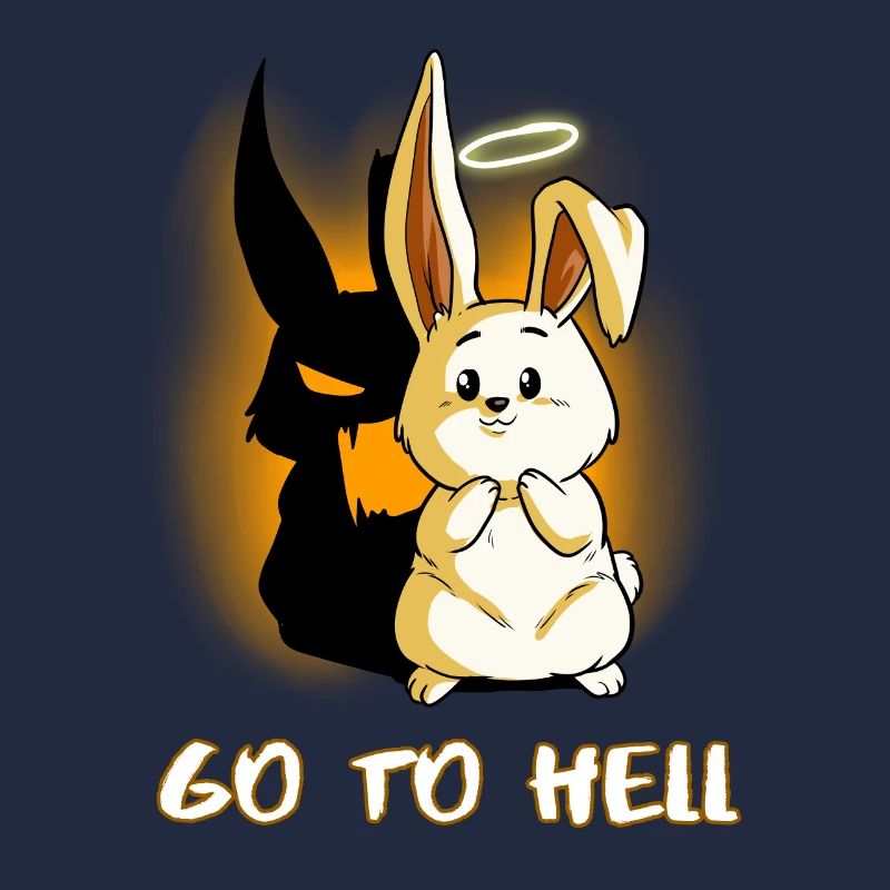 Aller à l'enfer Lapin Lapin Lapin Angel Devil