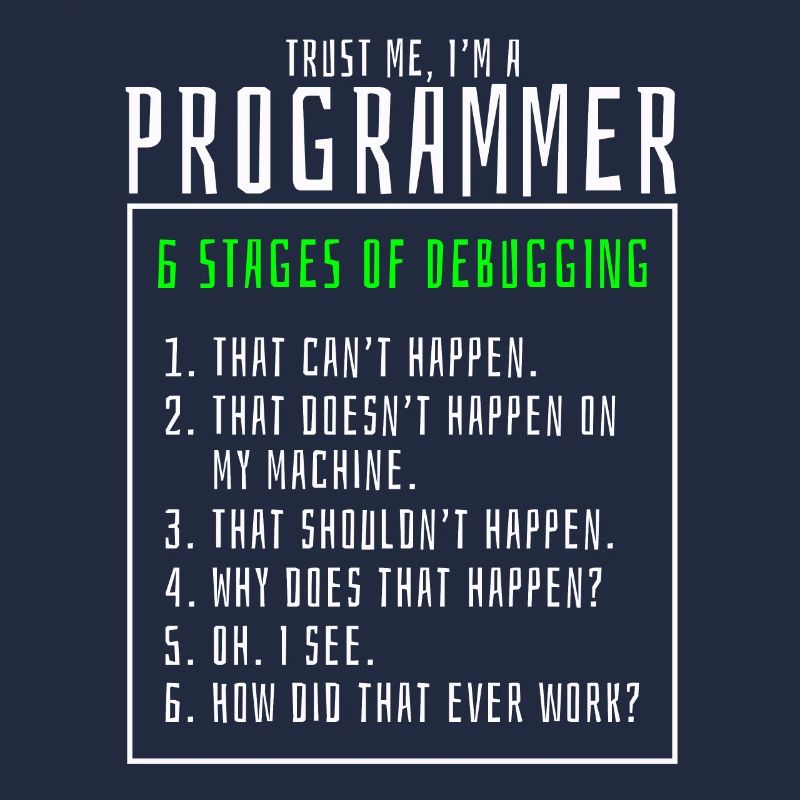 Étapes de débogage programmeur